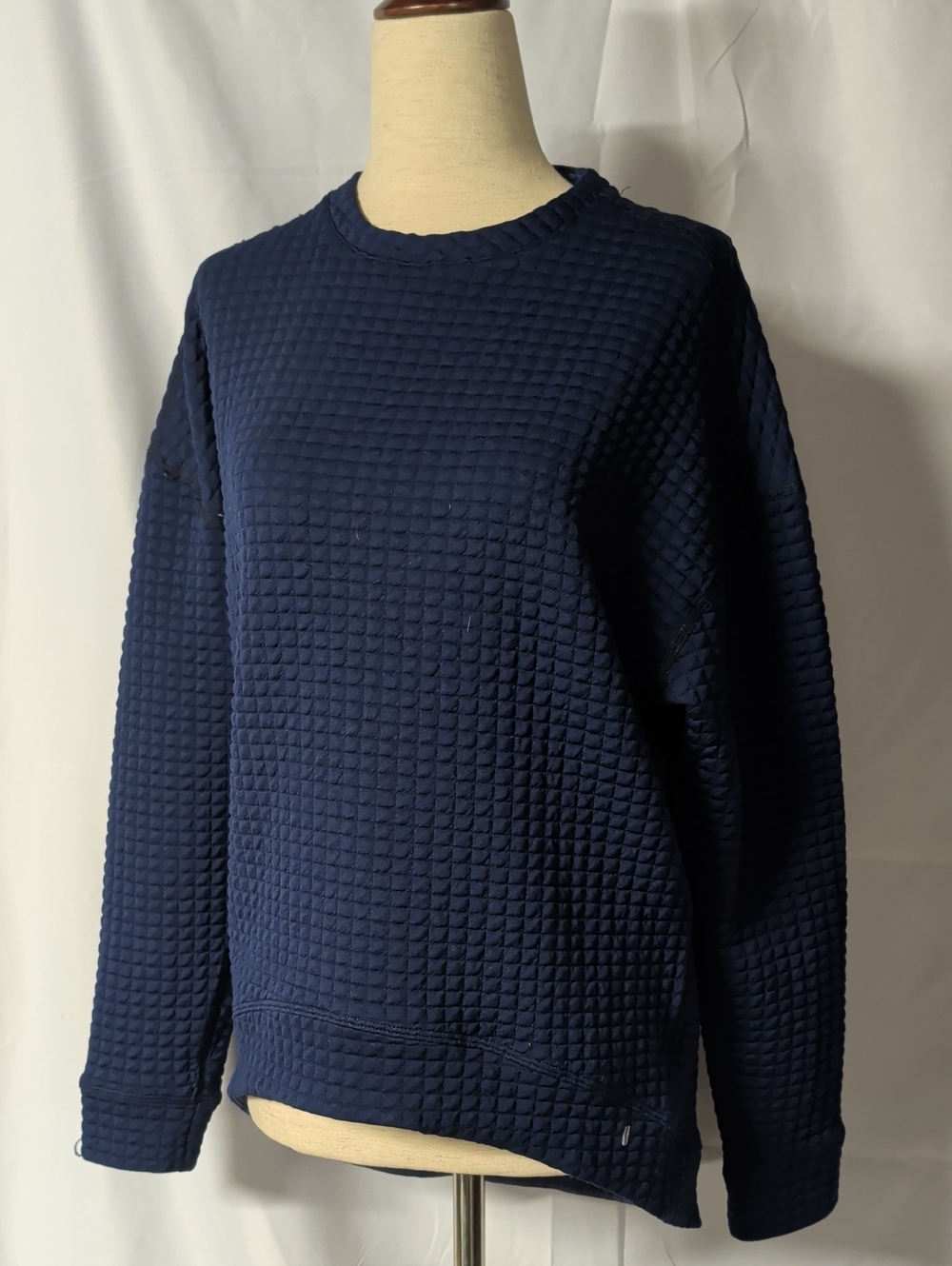 NoBull Textured Navy Sweatshirt